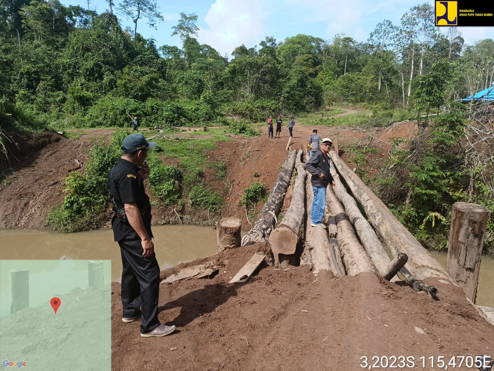 Survei Rencana pembangunan jembatan desa tamunih dan dadap