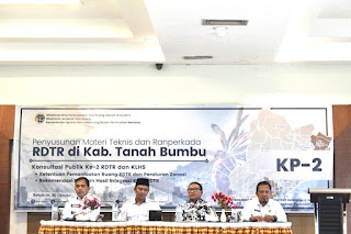 Dinas PUPR Tanah Bumbu Gelar Konsultasi Publik Ke-2 RDTR dan KLHS
